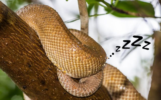 Does A Snake Sleep?